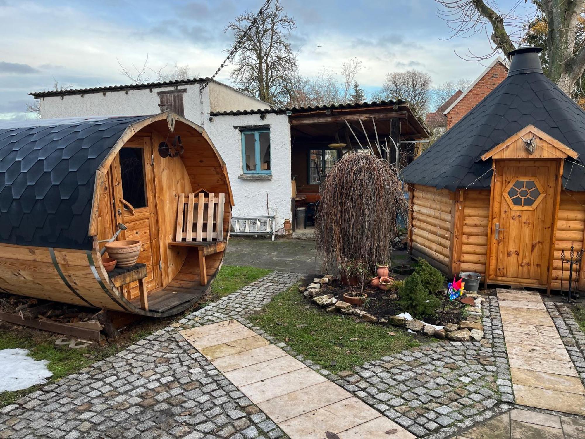 Вилла Wellness Oase Auf Dem Land Buttstadt Экстерьер фото